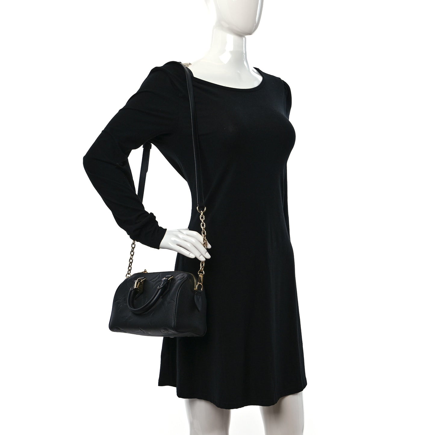 Empreinte Monogram Giant Speedy Bandouliere 20 Black