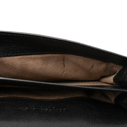 Bottega Veneta Nappa Karung Mini Montebello Crossbody Bag Black Ocre 10 of 11