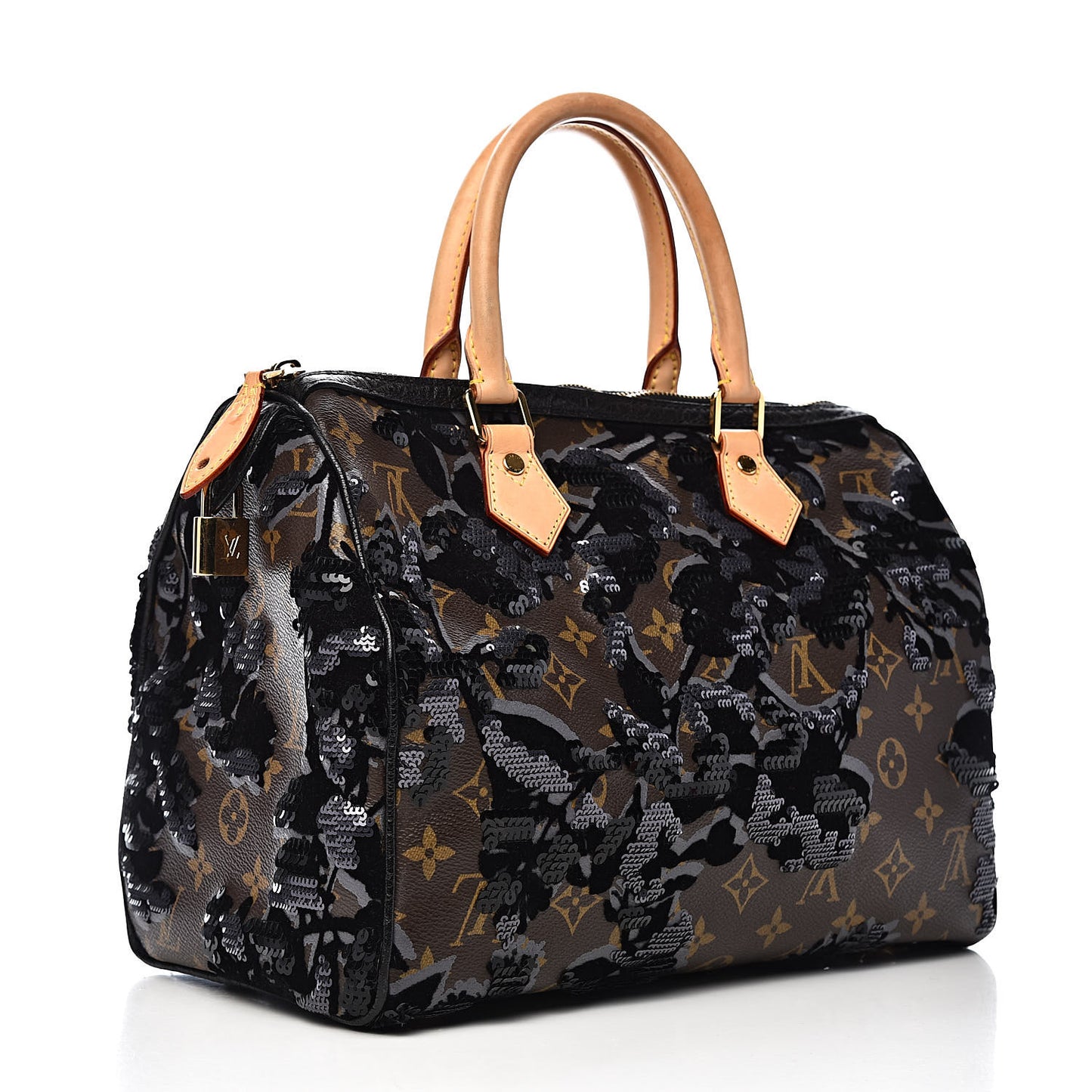 Monogram Fleur De Jais Sequins Speedy 30