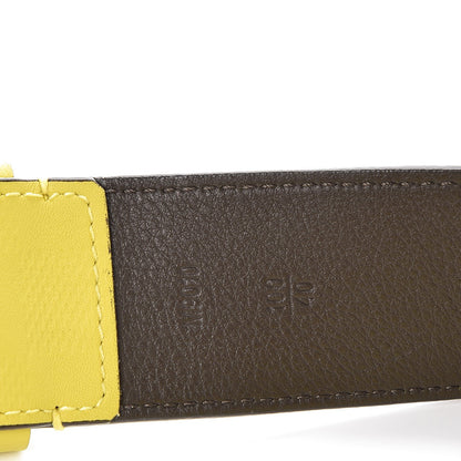 Louis Vuitton Damier Infini Calfskin 40mm Belt 100 40 Vert Acide 7 of 8