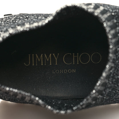 Jimmy Choo Lurex Knit Norway Sneakers 36.5 Black 7 of 7