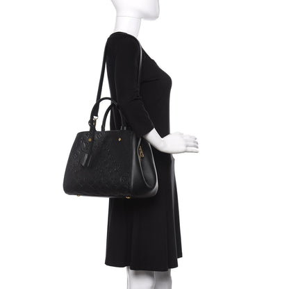 Louis Vuitton Empreinte Montaigne MM Black 2 of 12
