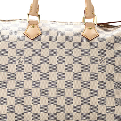Louis Vuitton Damier Azur Speedy 35 7 of 10