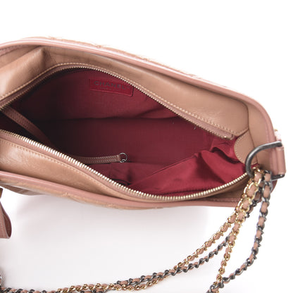 Chanel Aged Calfskin Quilted Medium Gabrielle Hobo Pink 4 of 9
