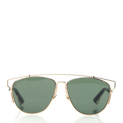 Christian Dior Technologic Sunglasses Gold 2 of 7