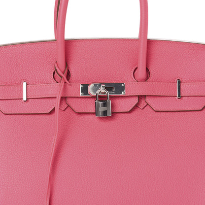Hermes Togo Birkin 35 Rose Lipstick 8 of 12