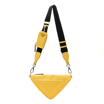 Prada Grace Lux Triangle Shoulder Bag Sole 1 of 12