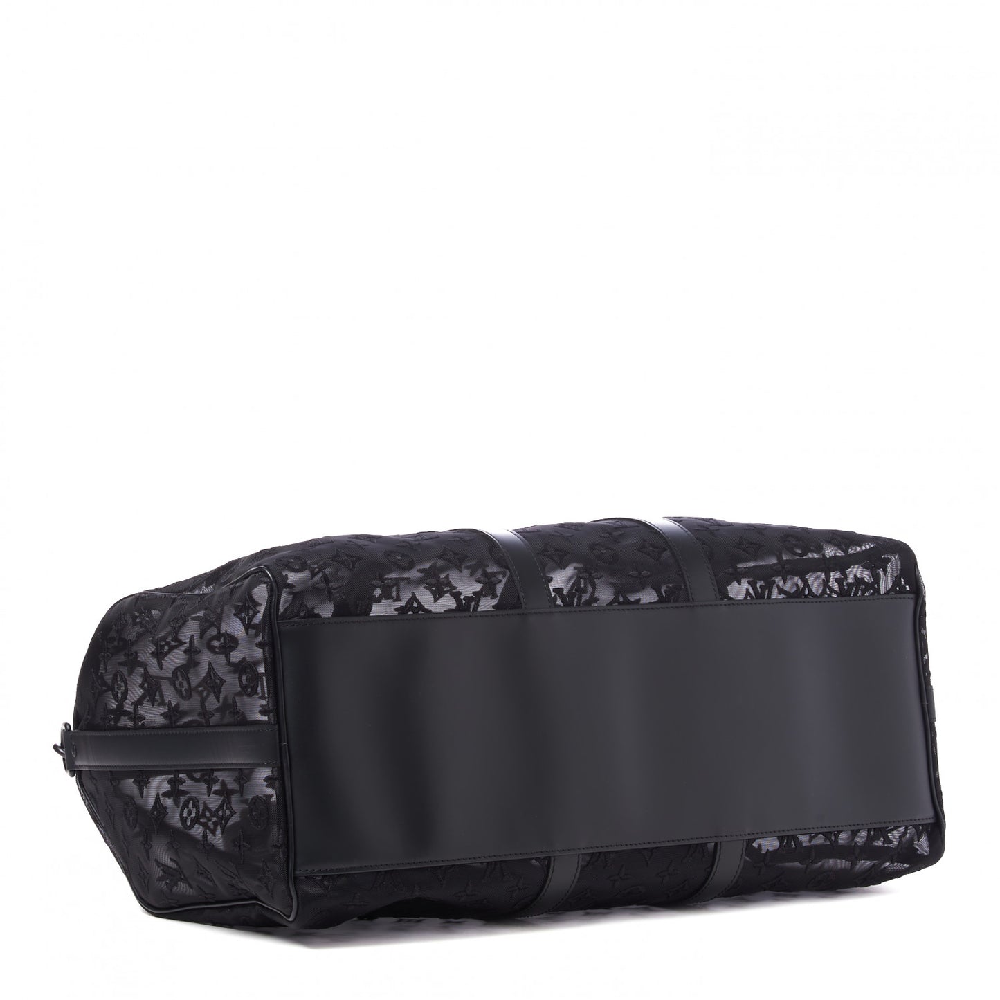 Monogram See Through Keepall Bandouliere 50 Black