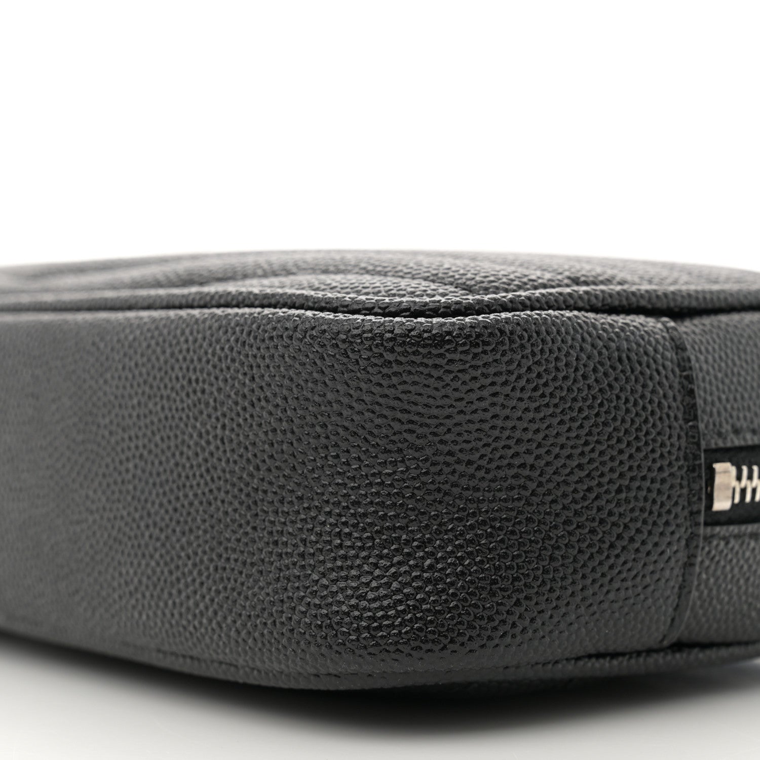 Saint Laurent Grain De Poudre Matelasse Monogram Mini Lou Camera Bag Black 10 of 11