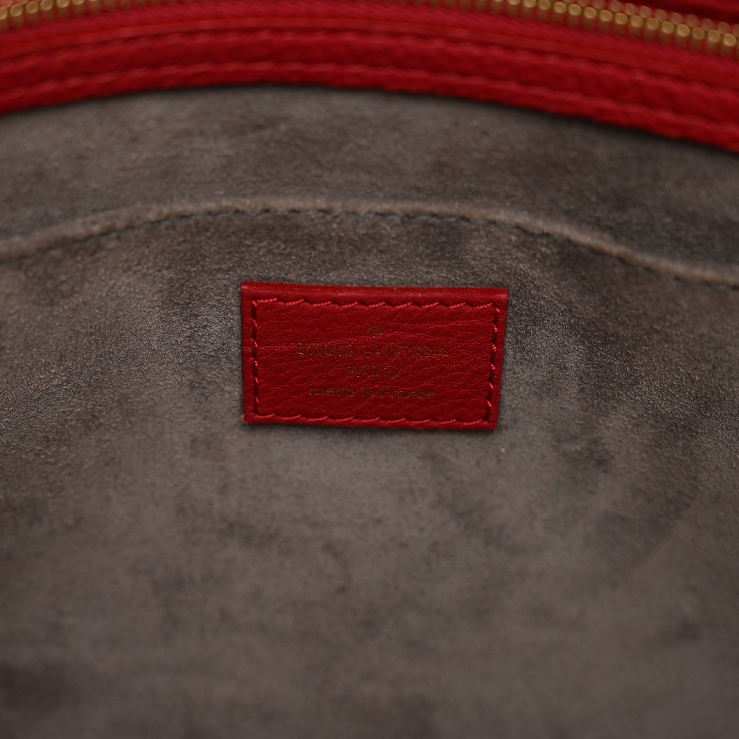 Louis Vuitton Veau Cachemire SC Bag MM Cherry 7 of 10