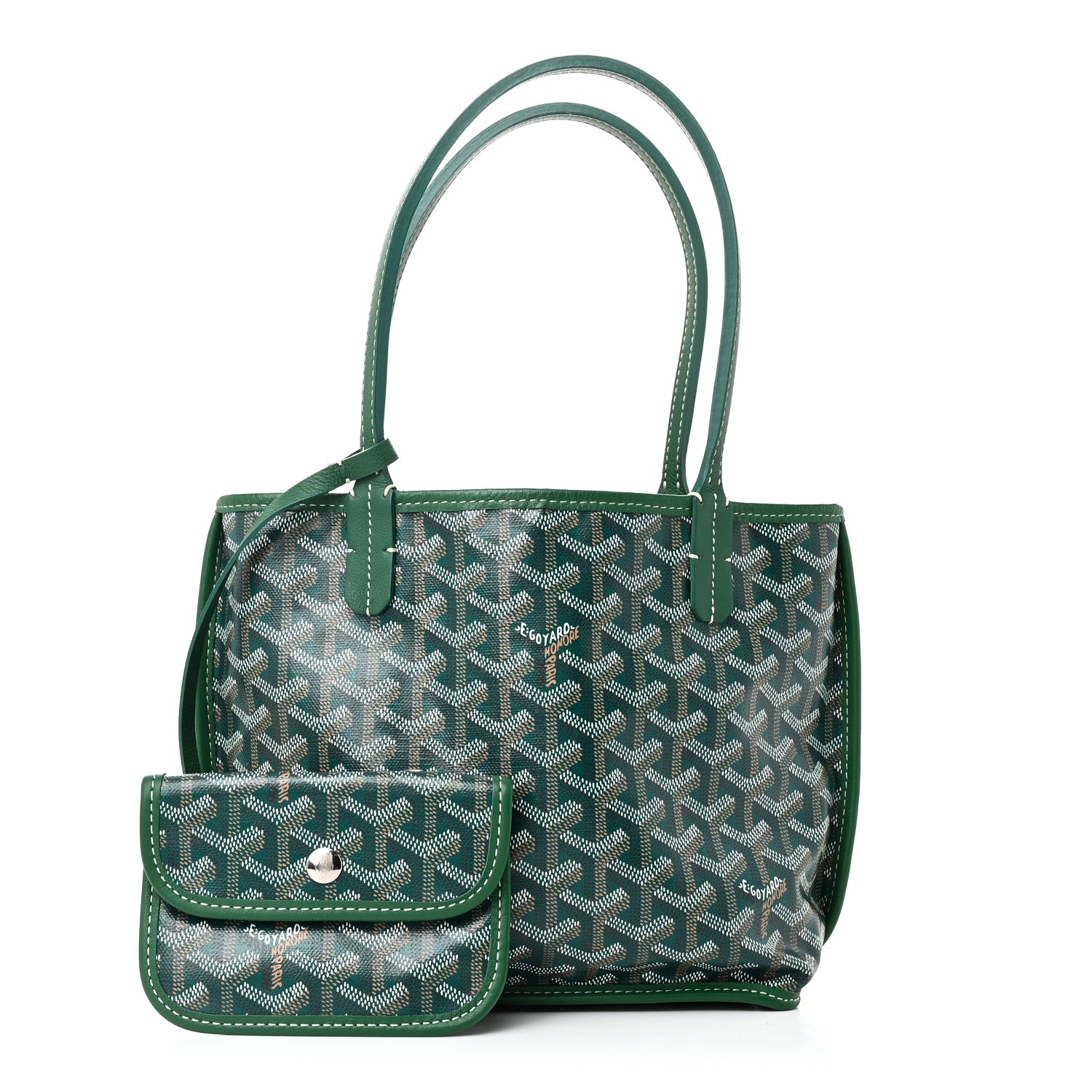 Goyard Goyardine Reversible Mini Anjou Green 3 of 19