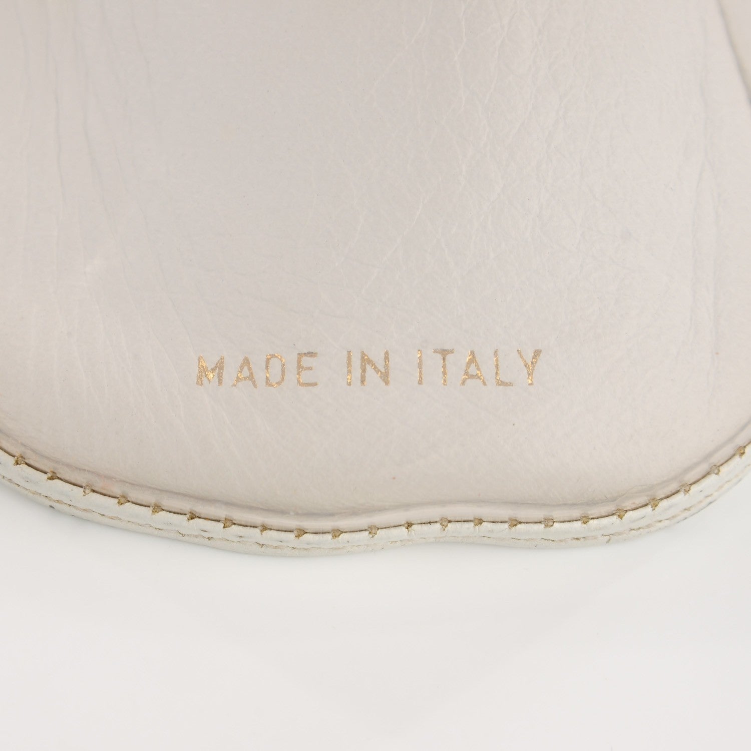 Chanel Vinyl CC Logo Cosmetic Pouch White 5 of 9