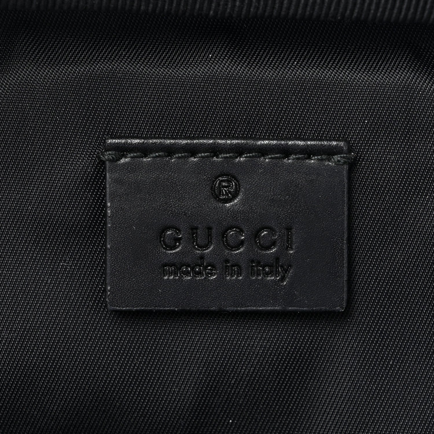 Gucci GG Supreme Monogram Web Belt Bag Black 7 of 16