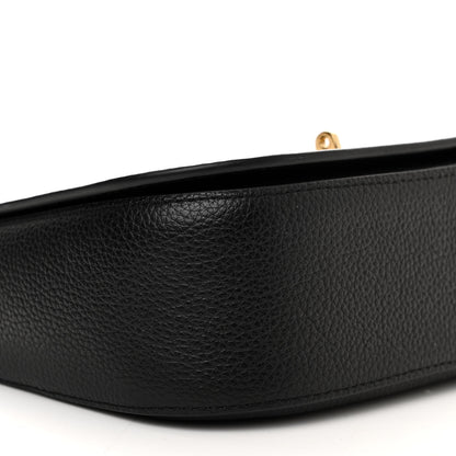 Mulberry Small Classic Grain Calfskin Small Darley Satchel Black 8 of 10