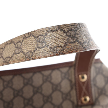 Gucci GG Plus Monogram Medium Signature Web Loop Tote Brown 13 of 17