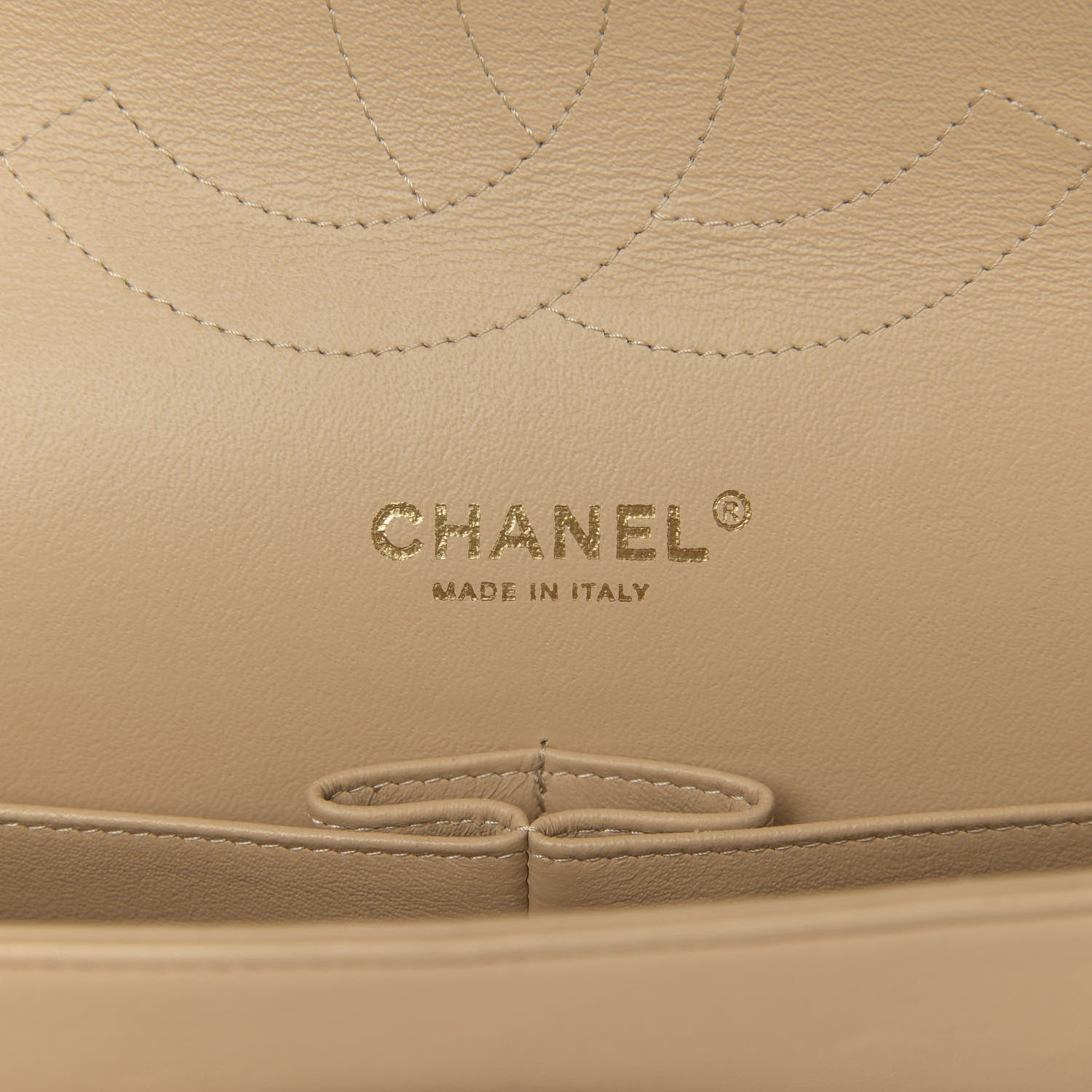 Chanel Lambskin Quilted Jumbo Double Flap Beige Clair 7 of 12
