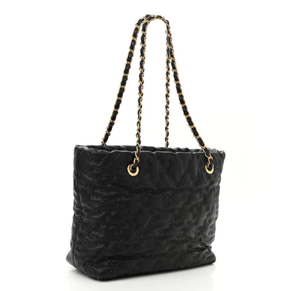 Chanel Caviar Stitched Tote Black 3 of 10
