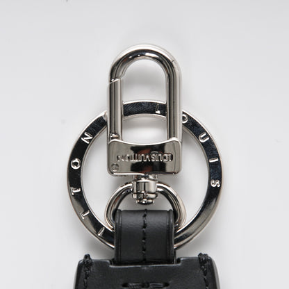 Louis Vuitton Leather Clochette Key Holder Black 3 of 5