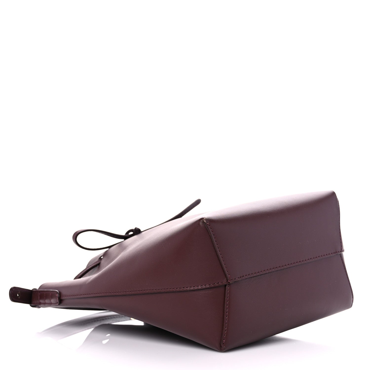 Mansur Gavriel Calfskin Mini Bucket Bag Burgundy 4 of 12