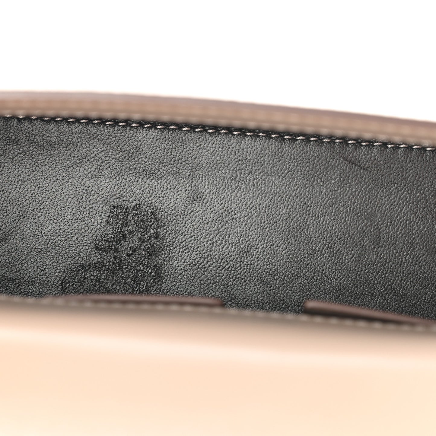 Palmellato Calfskin TF Triple Chain Shoulder Bag Beige