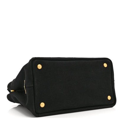 Prada Canapa Small Logo Tote Black 4 of 10