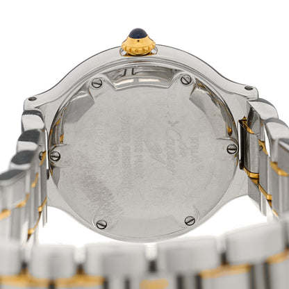 Cartier Stainless Steel 18K Yellow Gold 28mm Must de 21 Quartz Watch 4 of 4