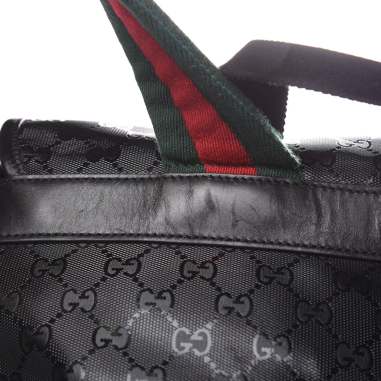 Gucci Imprime Monogram Web 500 Backpack Black 10 of 10