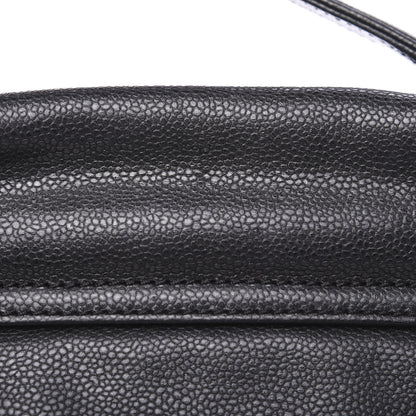 Chanel Glazed Caviar Coco Rider Flap Hobo Dark Grey 9 of 11