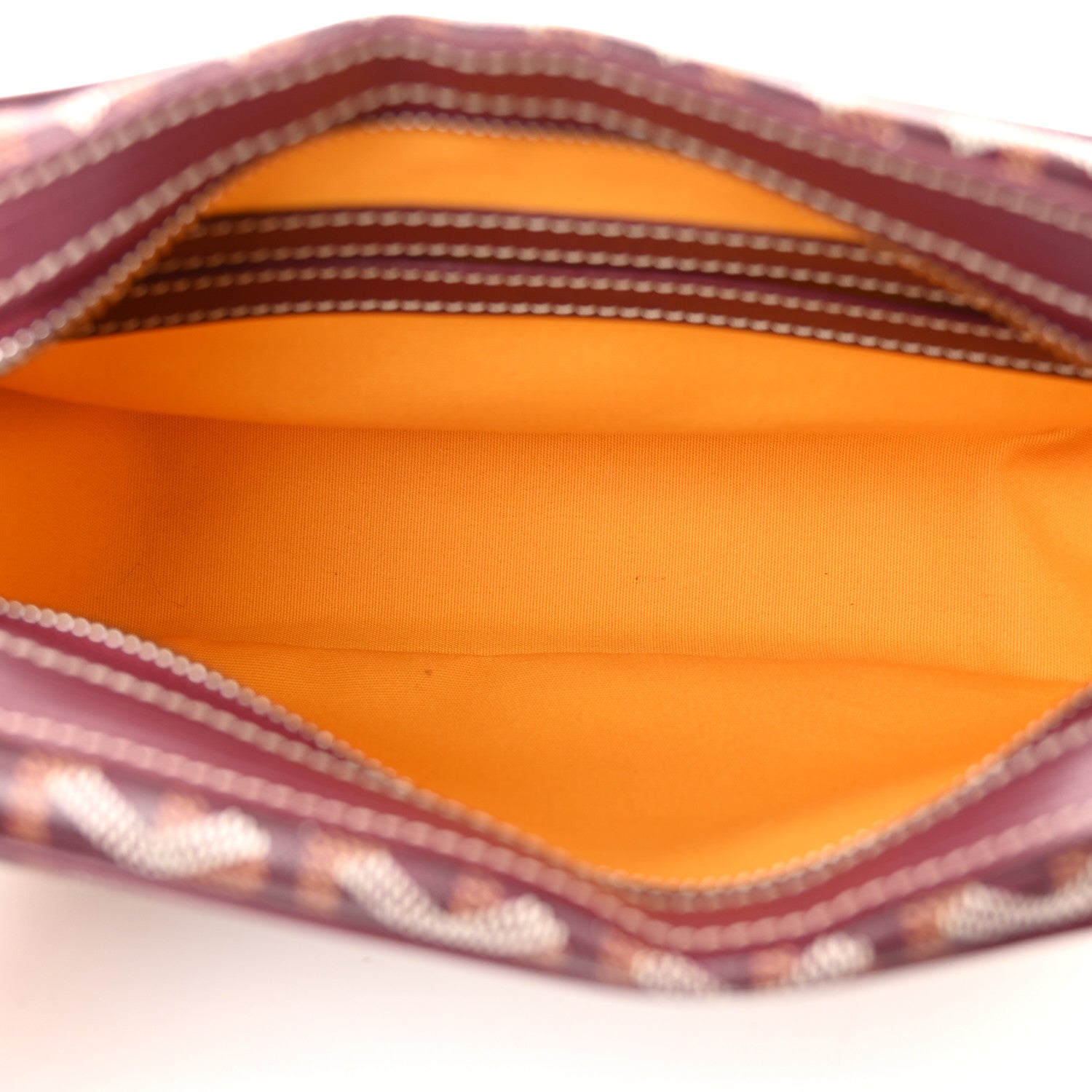 Goyard Goyardine Sac Cap Vert Burgundy 5 of 9
