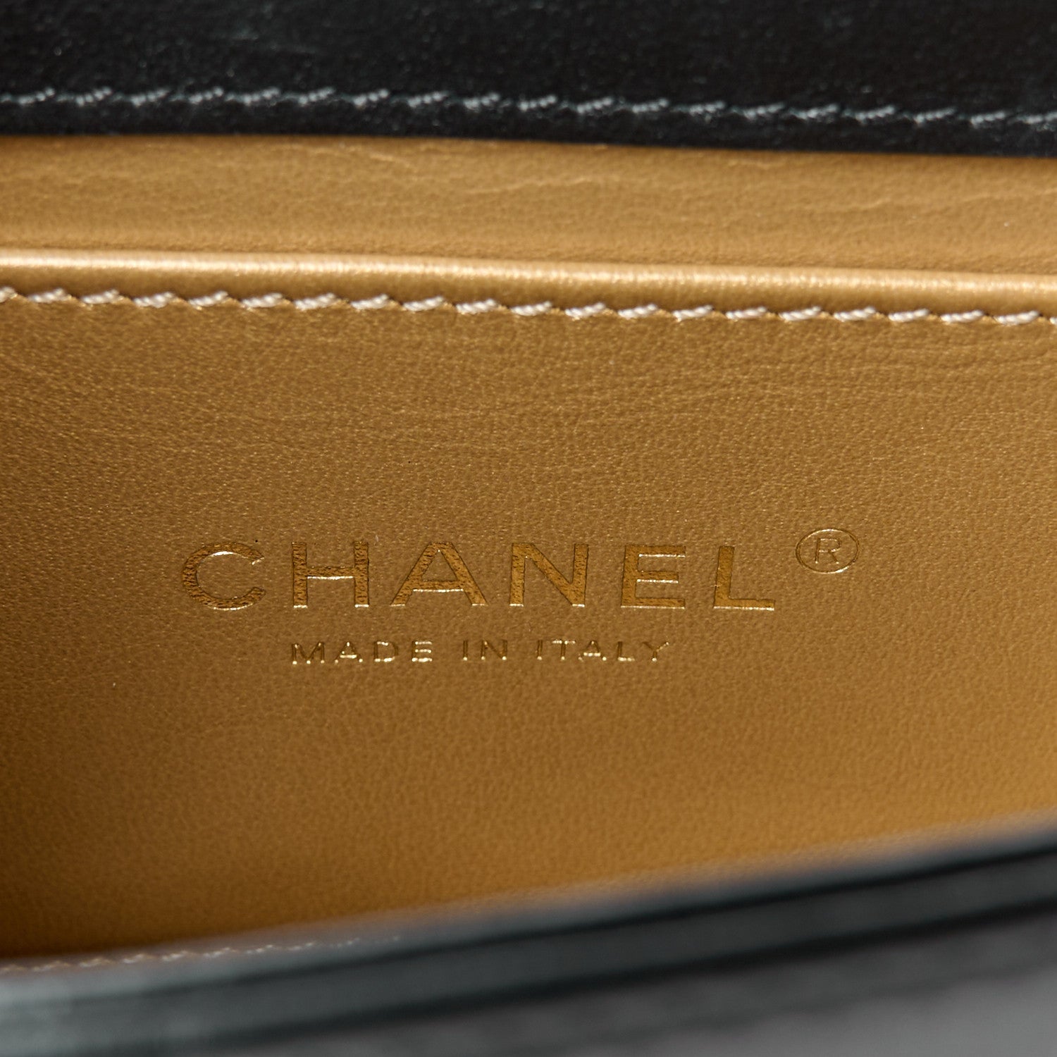 Chanel Calfskin Quilted Crystal Pearl Mini Flap Bag Black 7 of 11