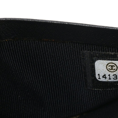 Chanel Patent Calfskin Quilted Passport Holder Black 7 of 8