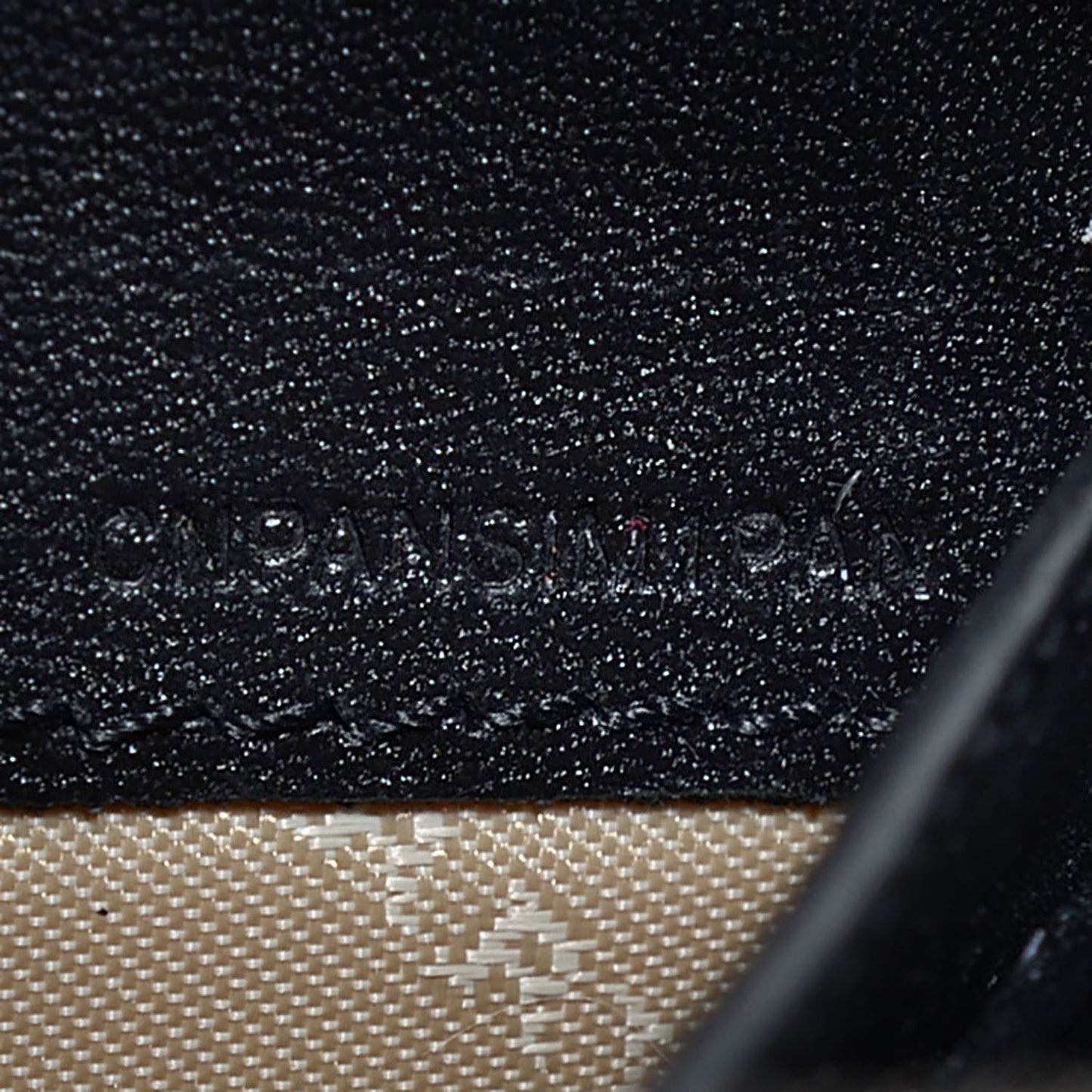 Supernova Check Patent Large Ziggy Zip Around Wallet Black