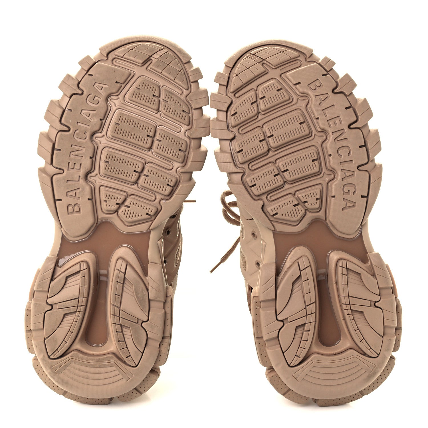 Balenciaga Mesh Rubber Uni-Matte Full Color Womens Track Sneakers 39 Full Beige 7 of 11