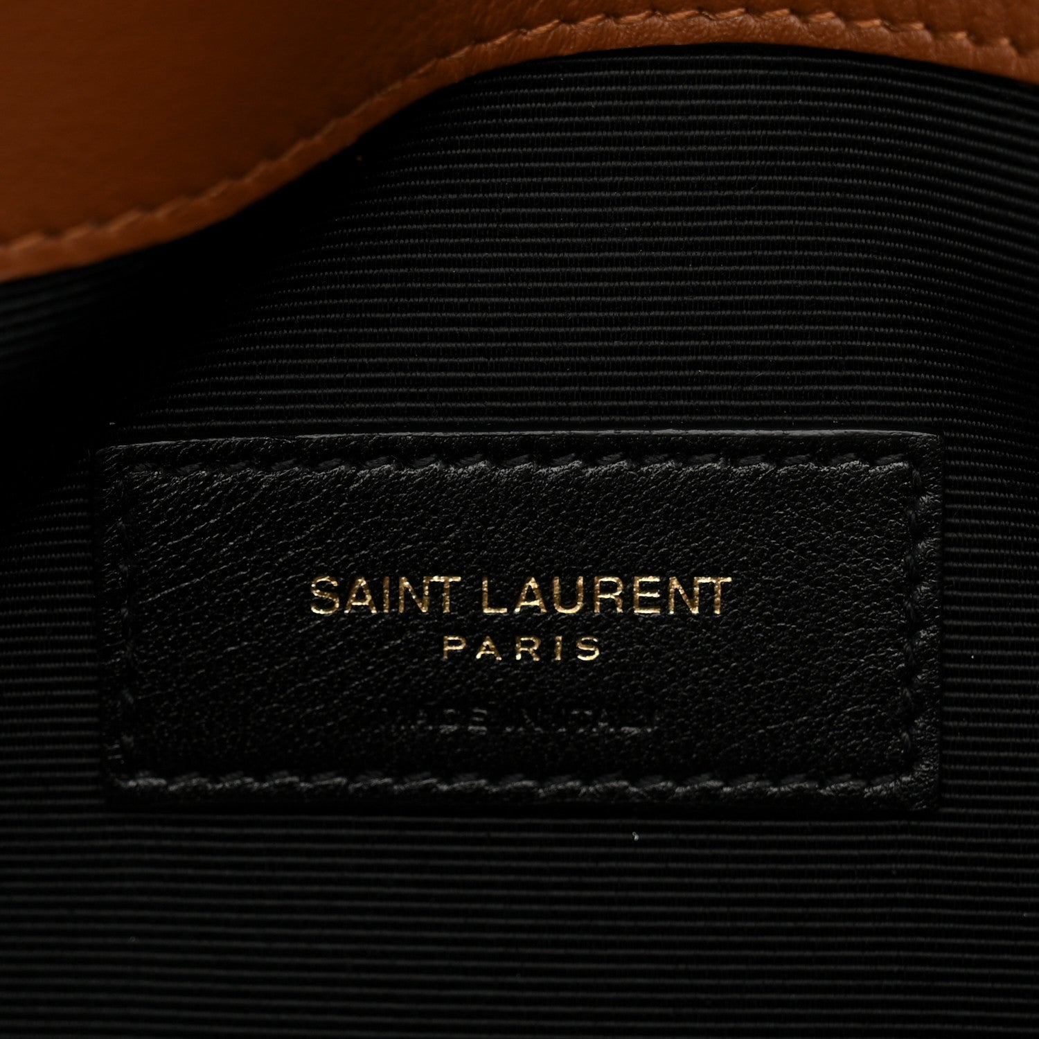 Saint Laurent Canvas Uptown Pouch Natural Beige Brick 6 of 8