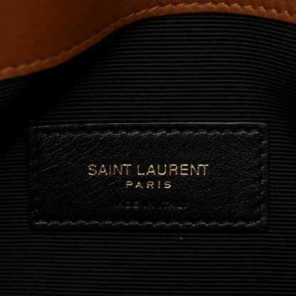 Saint Laurent Canvas Uptown Pouch Natural Beige Brick 6 of 8