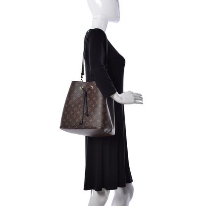 Louis Vuitton Monogram Neonoe MM Black 1 of 8