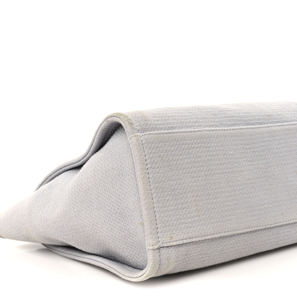 Mixed Fibers Small Deauville Tote Light Grey