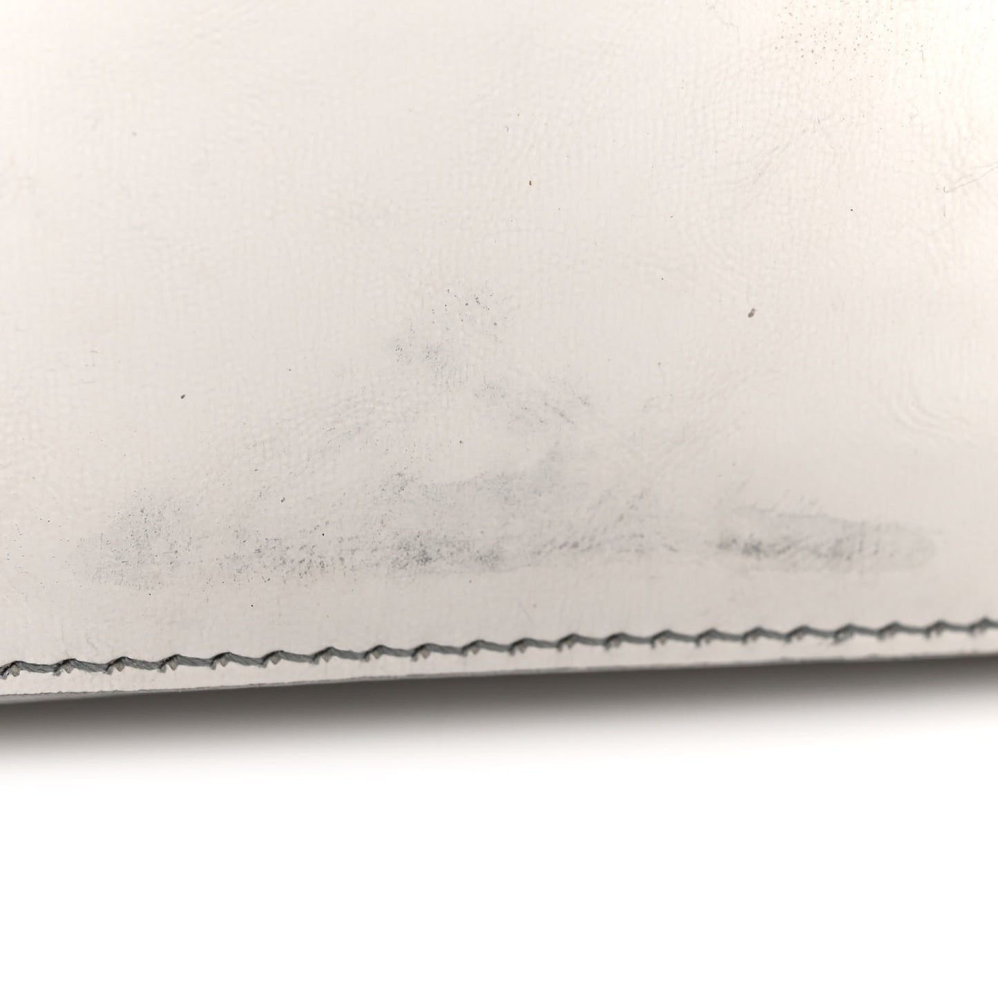 Smooth Metallic Calfskin Large Lindsay Shoulder Bag Silver