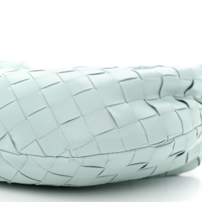 Bottega Veneta Nappa Intrecciato Mini Jodie Teal Washed 10 of 10