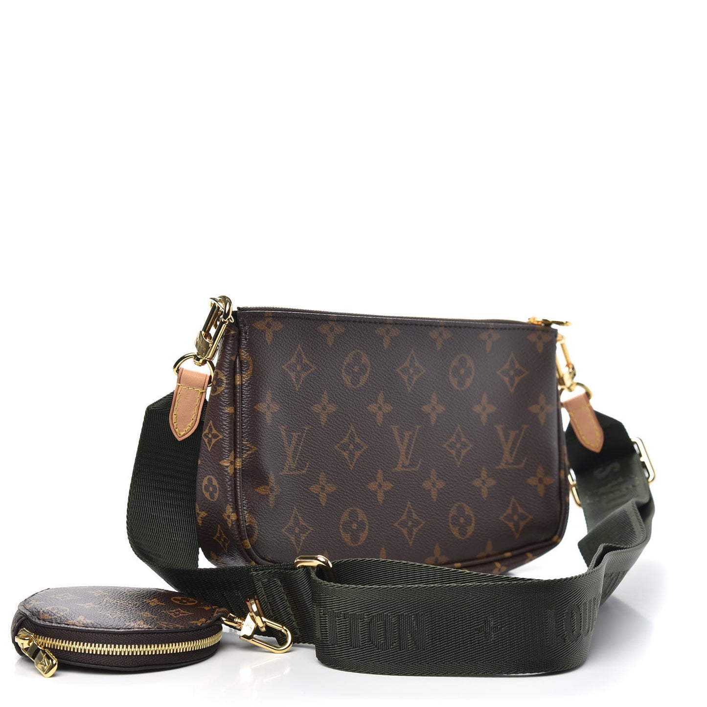 Monogram Multi Pochette Accessories Kaki