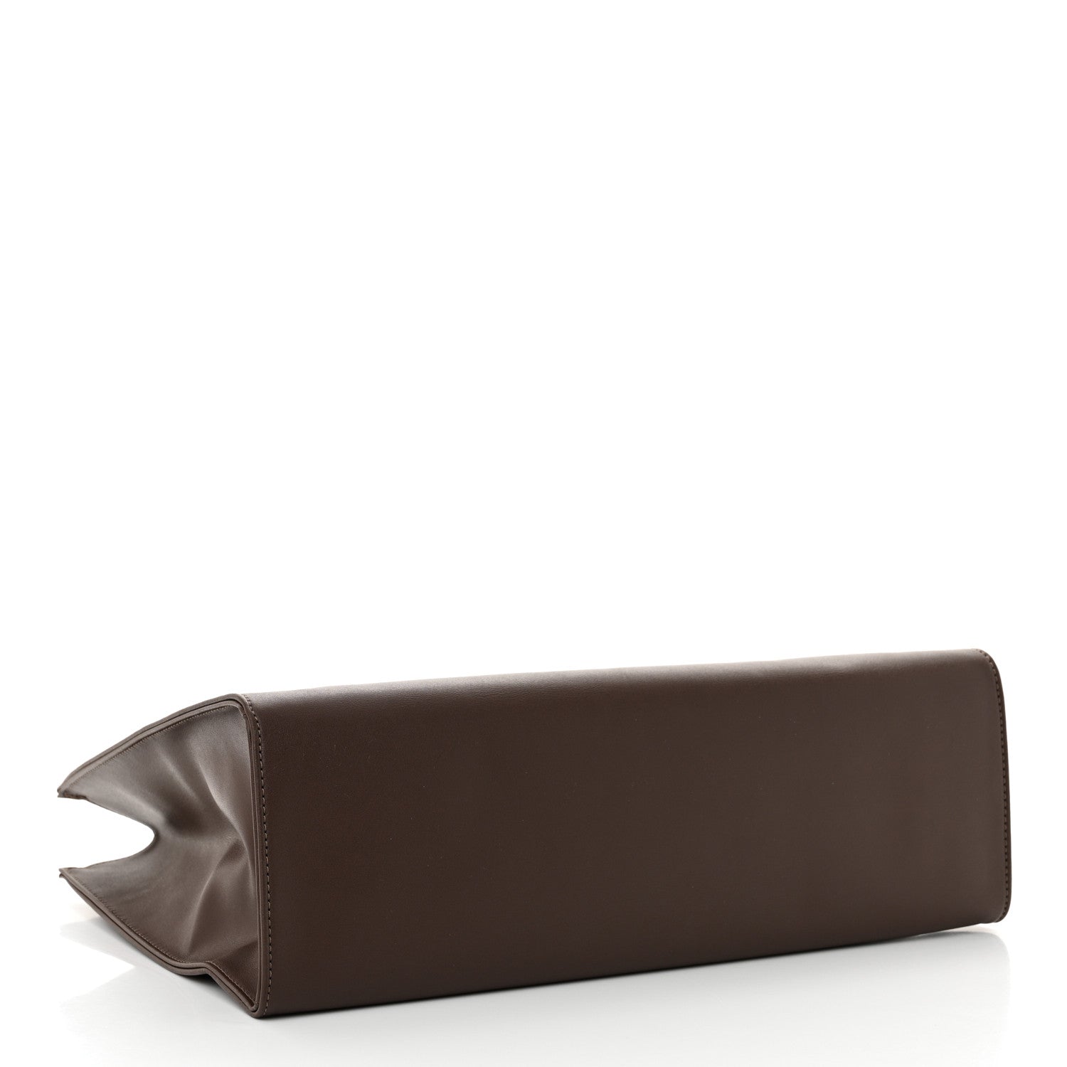 Telfar Vegan Leather Medium Shopping Bag Chocolate 4 of 11