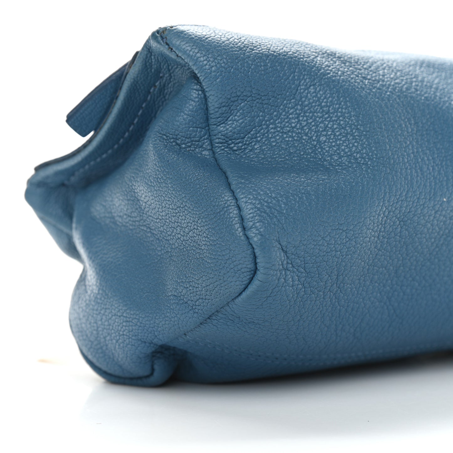 Sugar Goatskin Pandora Wristlet Medium Blue