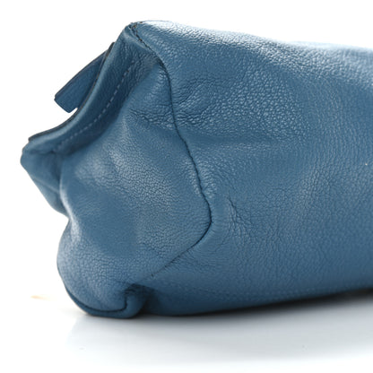 Givenchy Sugar Goatskin Pandora Wristlet Medium Blue 8 of 10