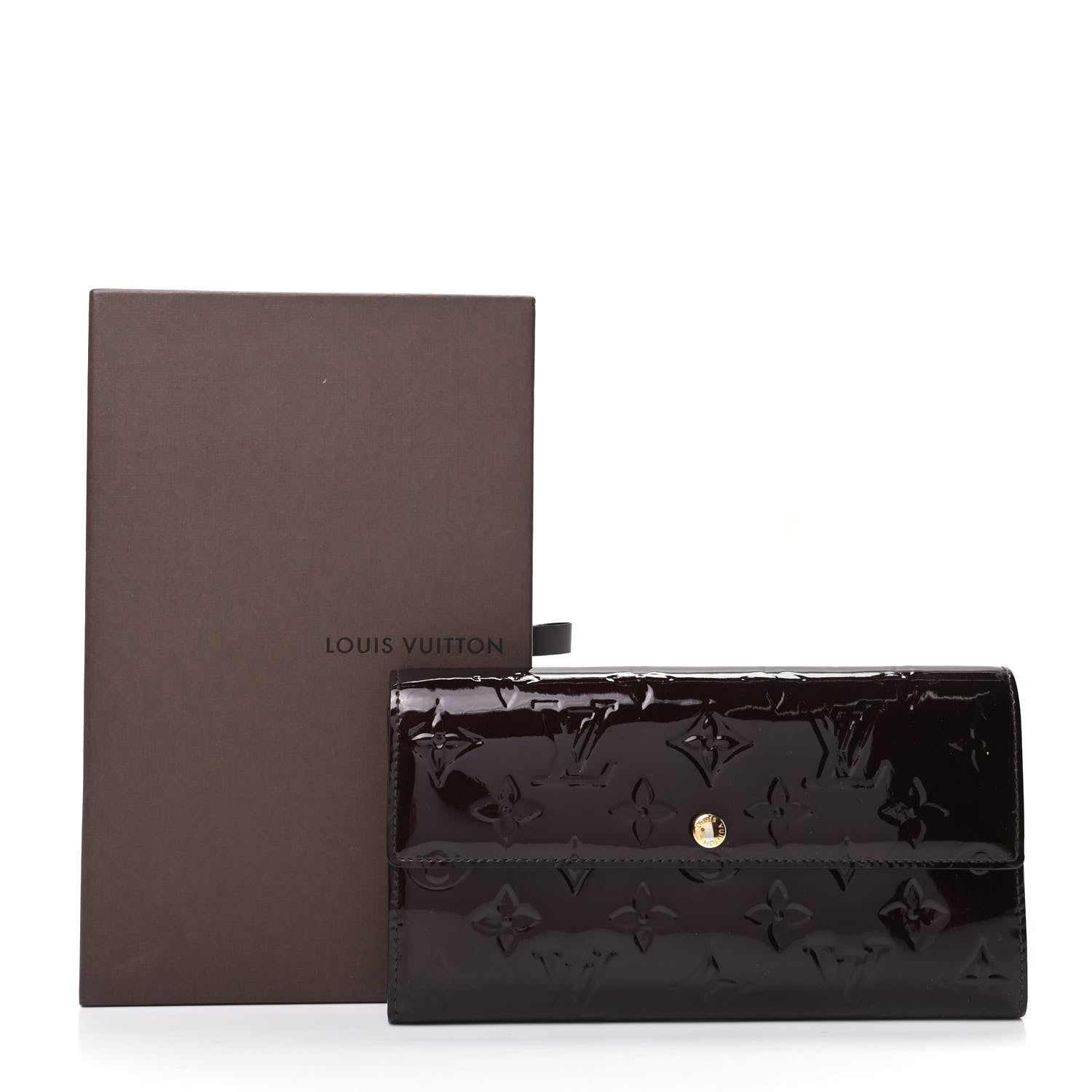 Louis Vuitton Vernis Sarah Wallet Amarante 7 of 7