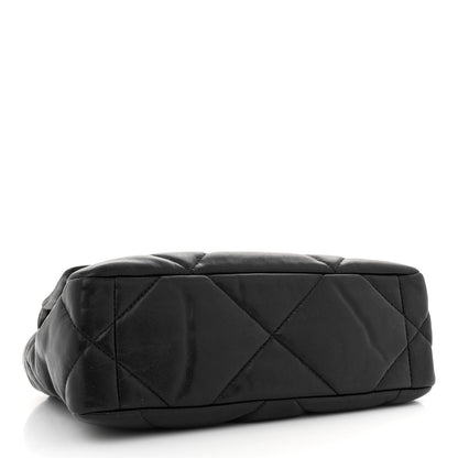 Chanel Goatskin Quilted Medium Chanel 19 Flap Black 4 of 10
