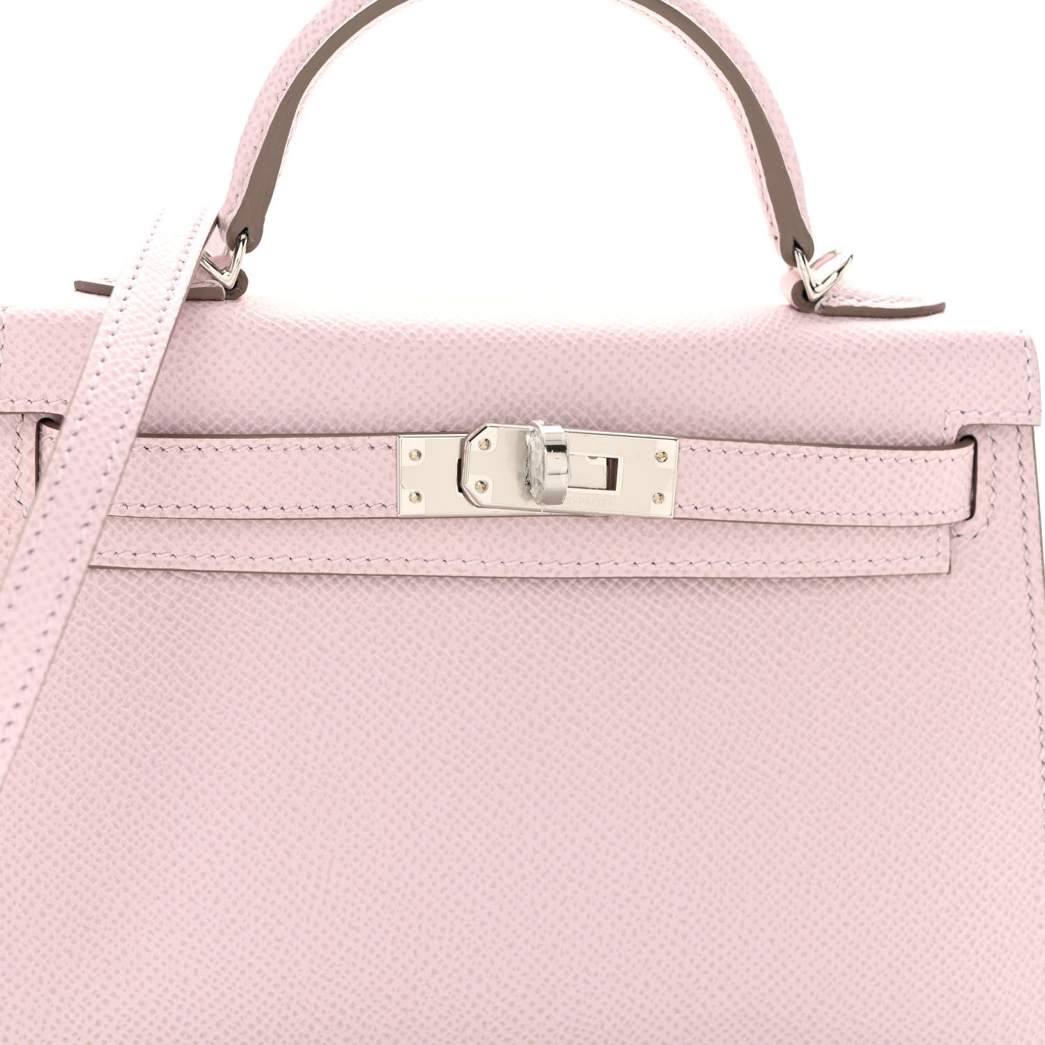Hermes Epsom Mini Kelly Sellier 20 Mauve Pale 7 of 10