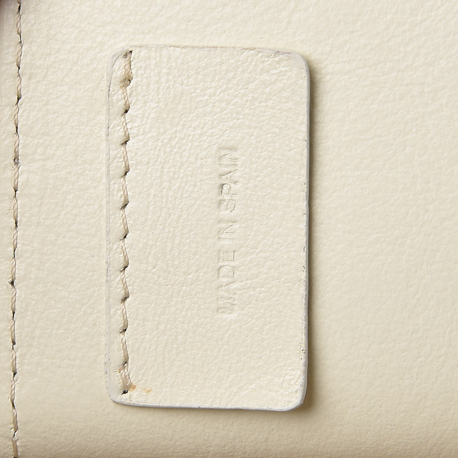 Chloe Calfskin Drew Bijou Clutch Natural White 6 of 9