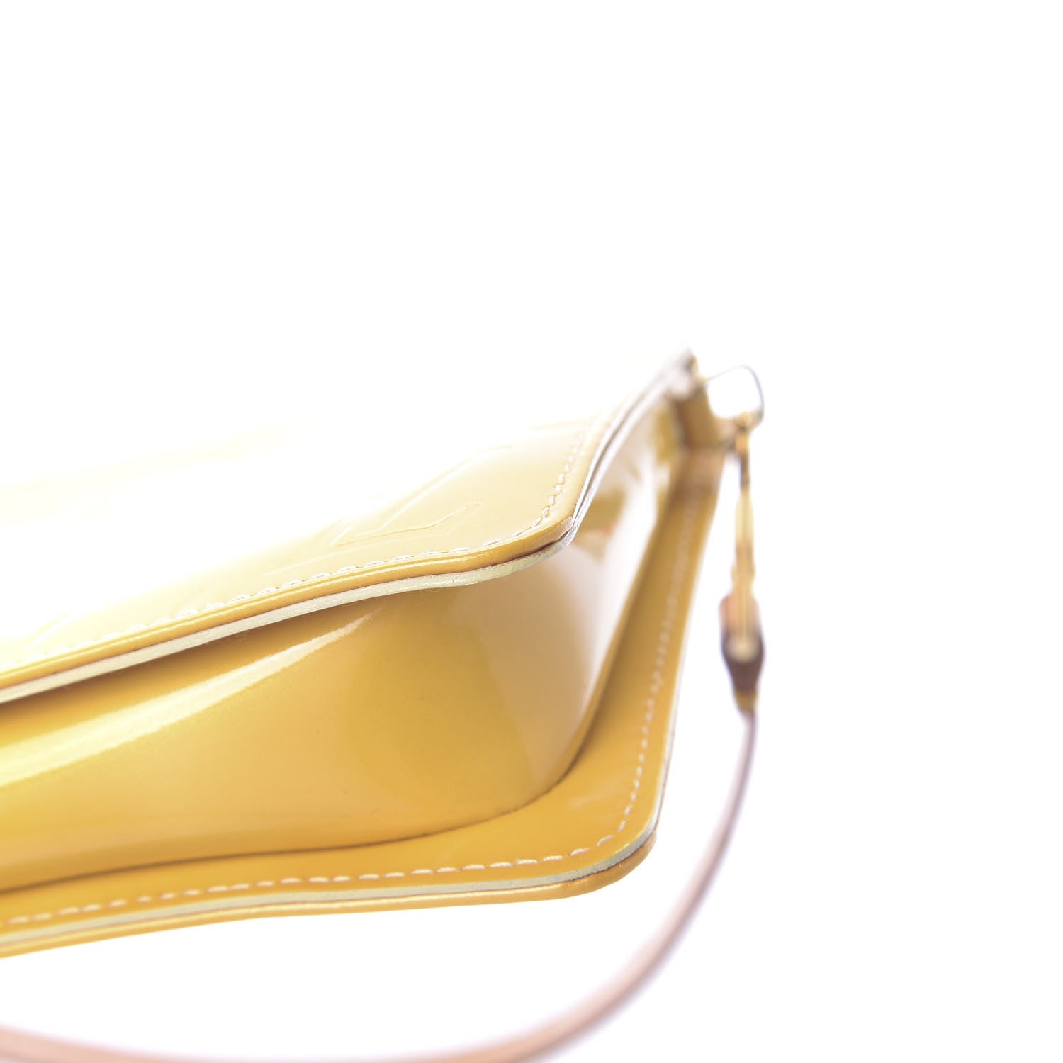 Louis Vuitton Vernis Lexington Pochette Yellow 11 of 12