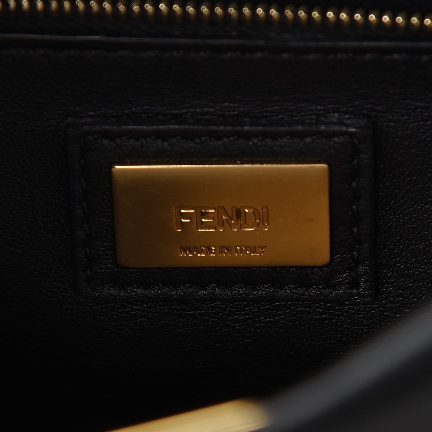 Nappa Mini Peekaboo Iconic Satchel Black