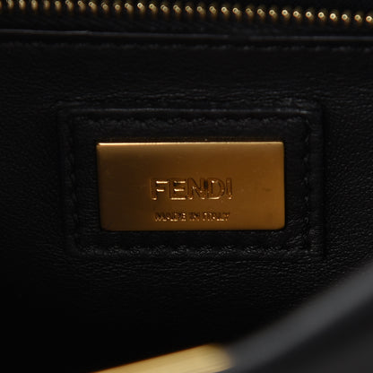 Fendi Nappa Mini Peekaboo Iconic Satchel Black 7 of 10